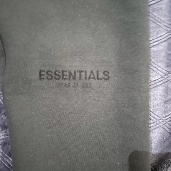 Essentials FOG Black Sweatpants - Picture 2 of 4